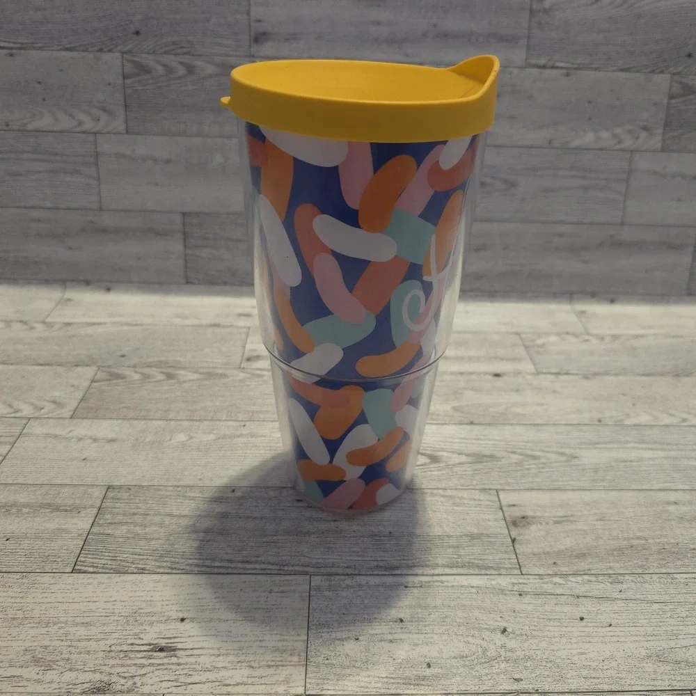 Tervis Get Your Happy On Tumbler‎ Cup 24 Ounce Multicolor